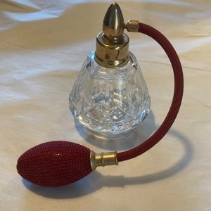 Vintage Waterford Lismore Crystal  Perfume Atomizer